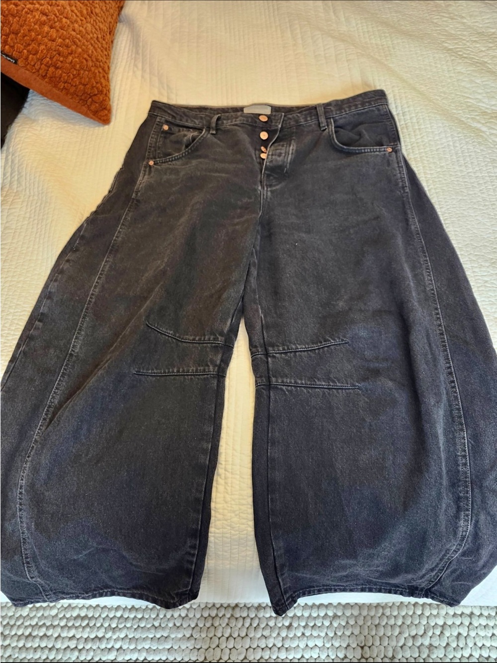 Free People Good Luck Barrel Jean